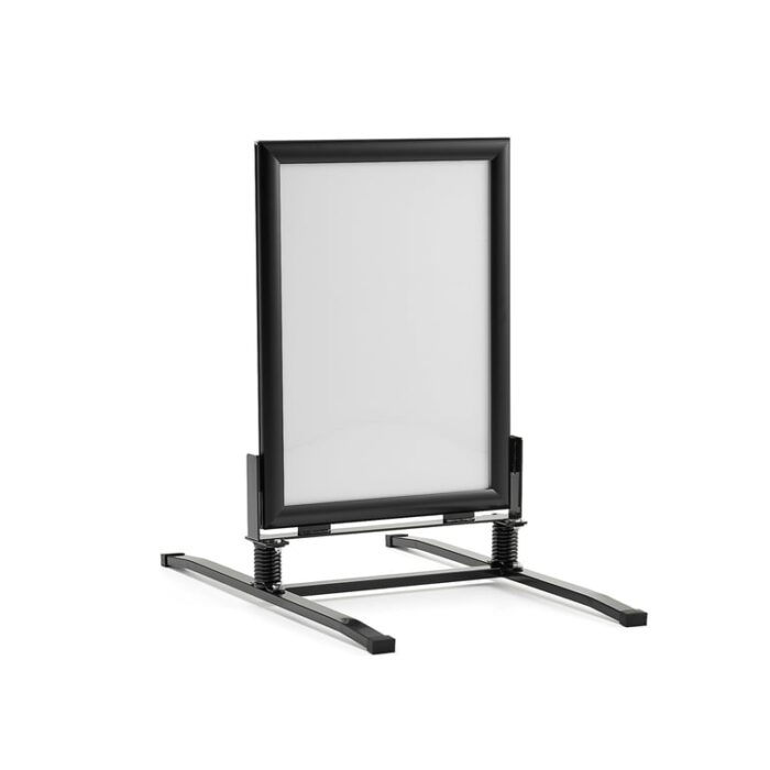 Stojak reklamowy, 500x700 mm, czarny