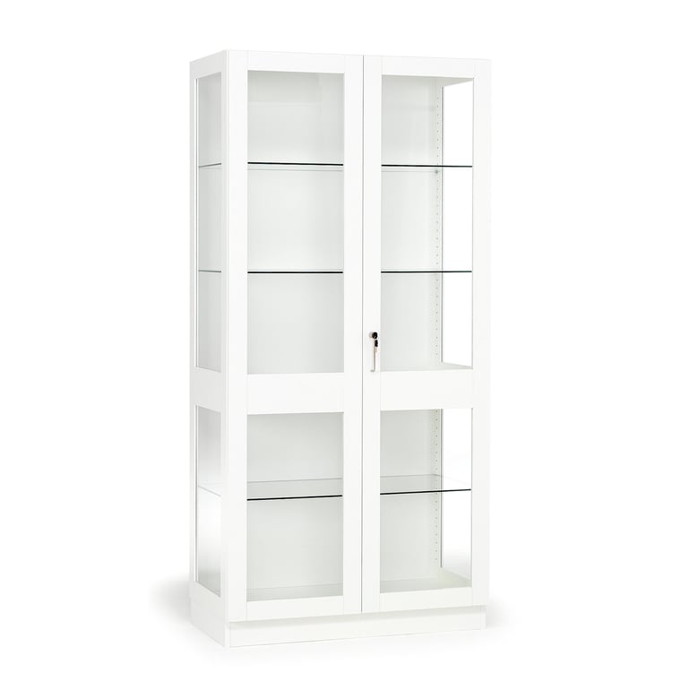 Witryna THEO, 2100x1000x500 mm, biały