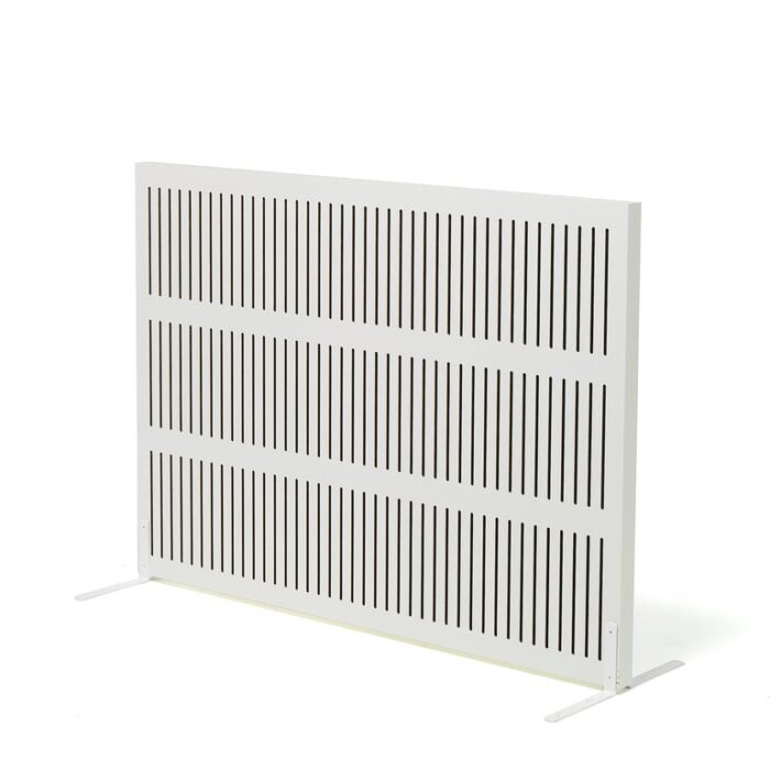 Drewniana ścianka działowa LUGN, 1400x1000 mm, biały