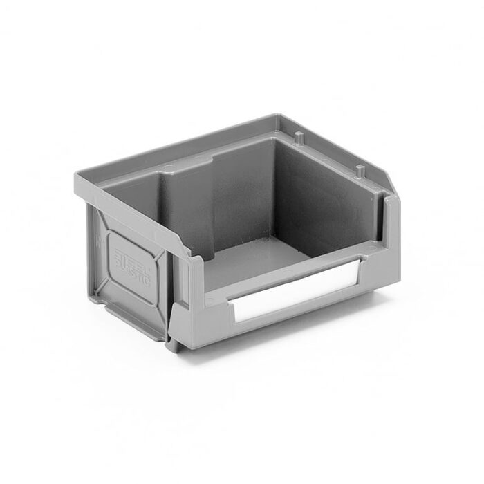 Pojemnik magazynowy APART, 90x105x55 mm, 0,5 L, szary
