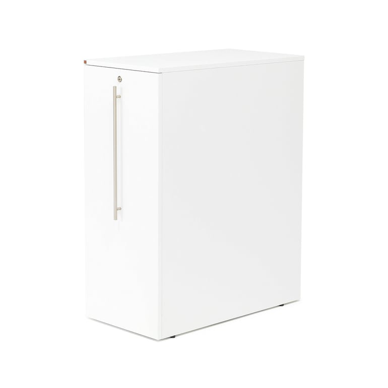 Szafka boczna FLEXUS, 1000x400x800 mm, laminat, biały