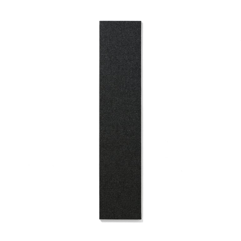 Tablica informacyjna AIR, bez ramy, 250x1190 mm, ciemnoszary