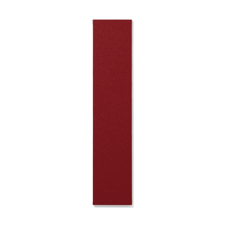 Tablica informacyjna AIR, bez ramy, 250x1190 mm, czerwony