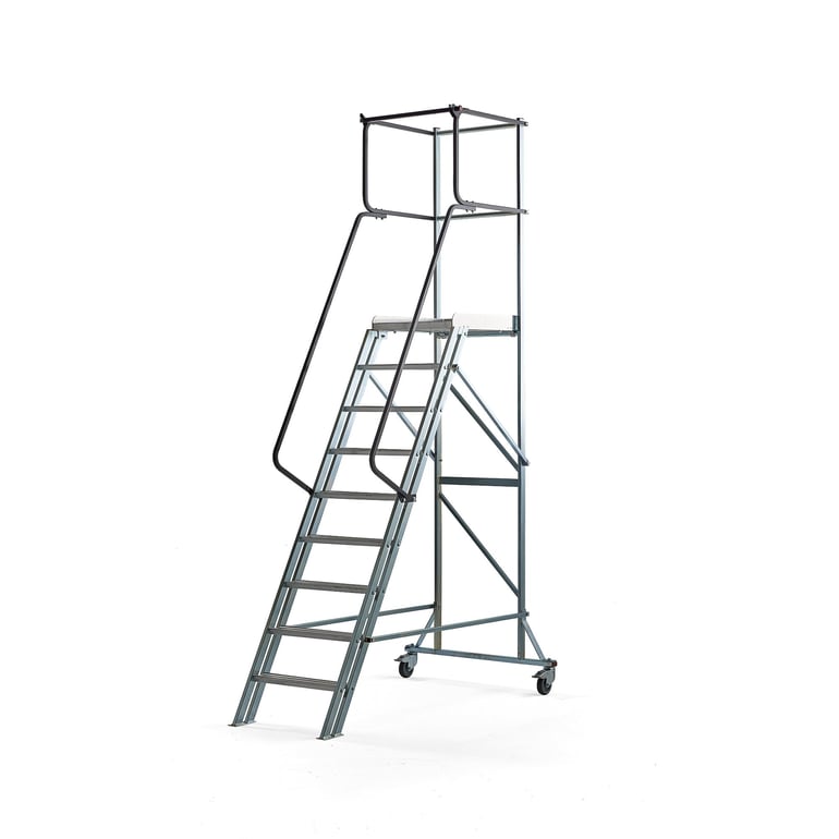 Platforma robocza ALOFT, 9 stopni, W 1800 mm