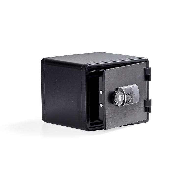 Sejf ognioodporny ADORE, 345x424x388 mm, czarny