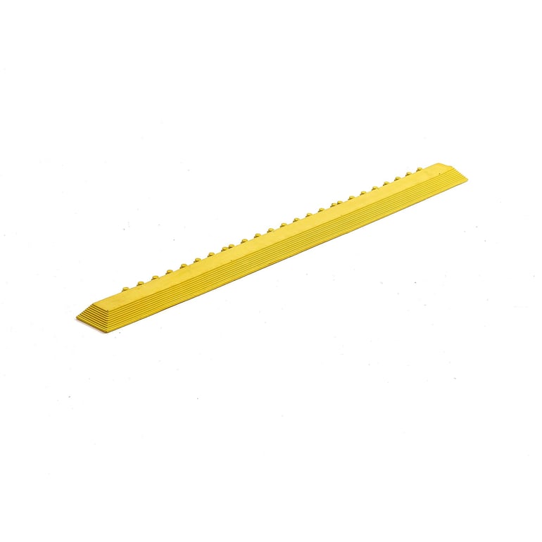 Krawędź do maty MODULE, męska, 990x80 mm, żółty