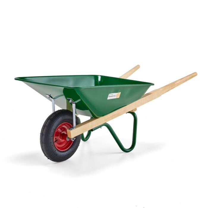Taczka, 110 L, uchwyty drewniane