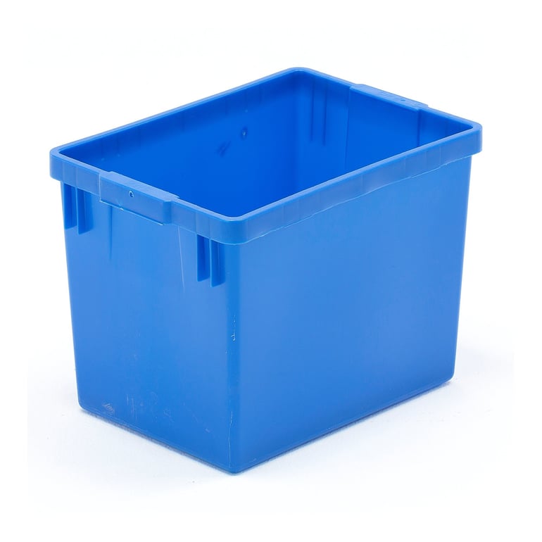 Pojemnik do segregacji śmieci, 275x375x265 mm, 21 L, niebieski