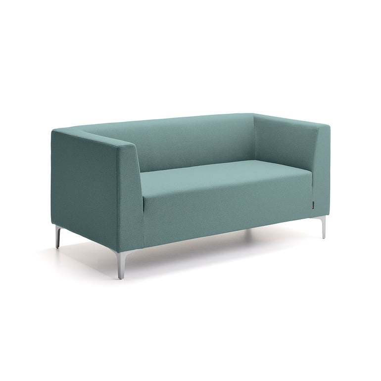 Sofa 2-osobowa CASUAL, tkanina CURA, turkusowy