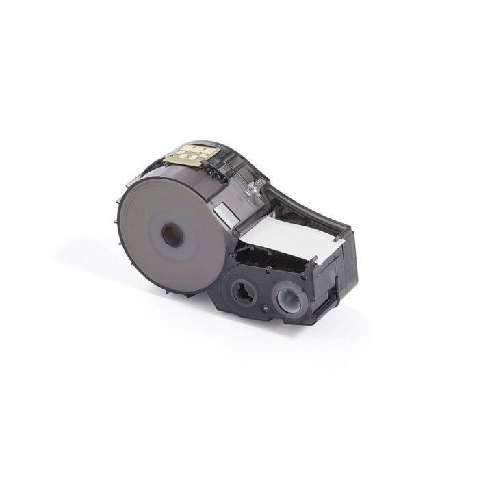 Taśma do drukarki etykiet, nylon, 19,05 mm x 6,4 m, biały