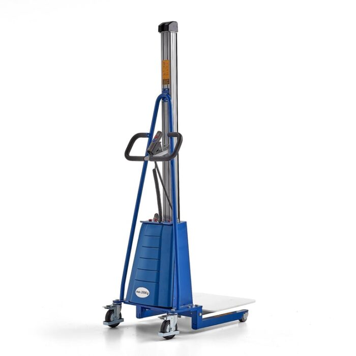 Elektryczna sztaplarka stanowiskowa LEVER, 200 kg