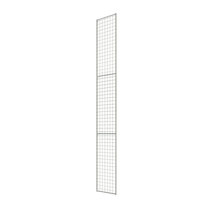 Panel z siatki do ogrodzenia X-STORE, wysokość: 3300 mm, szerokość: 400 mm