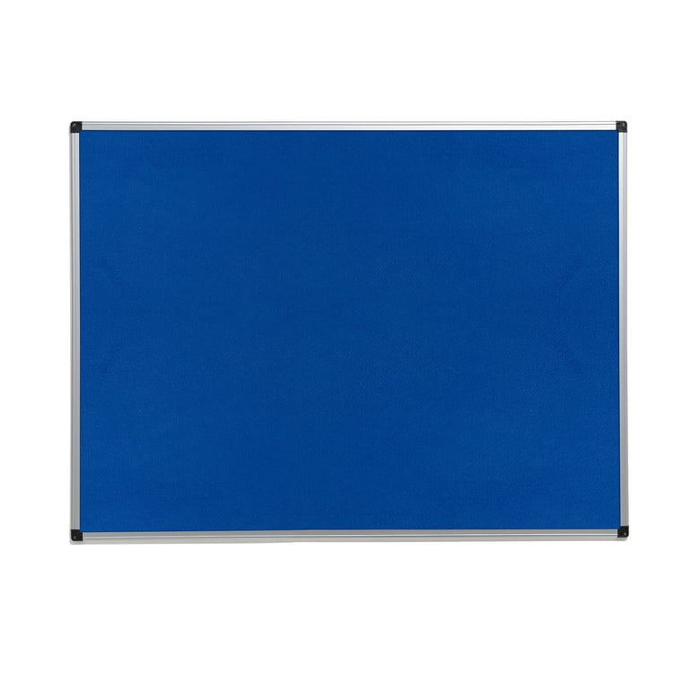 Tablica informacyjna MARIA, 1200x900 mm, niebieski, aluminium