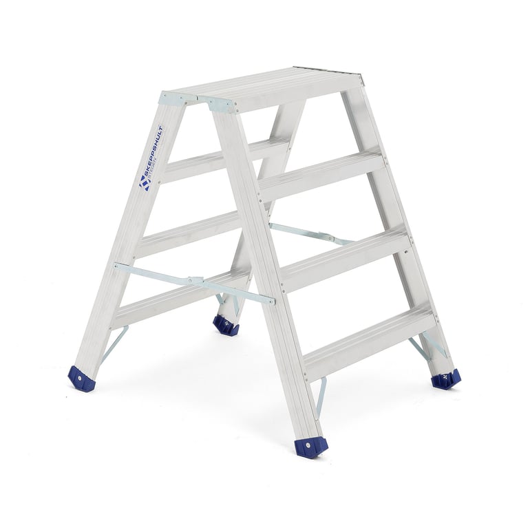 Dwustronna drabina CREST, 4 stopnie, 945 mm