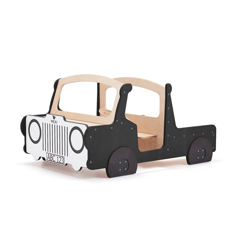 Mebel do zabawy DRIVE, samochód, czarny