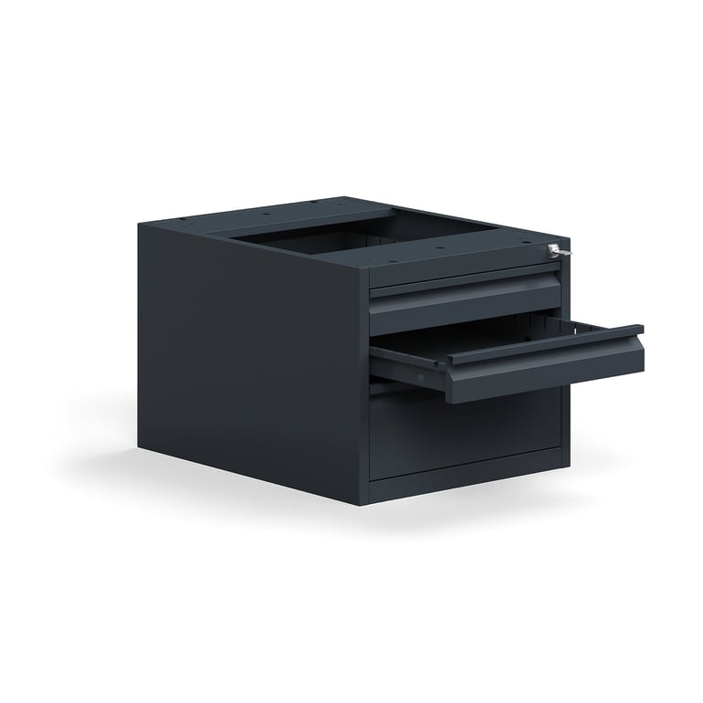 Szafka warsztatowa TRUST, do stołu, 3 szuflady