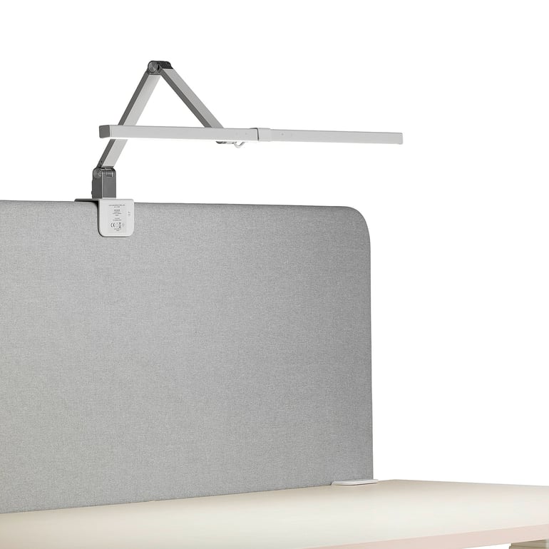 Desk lamp SCREENLITE, LED, screen mount, white