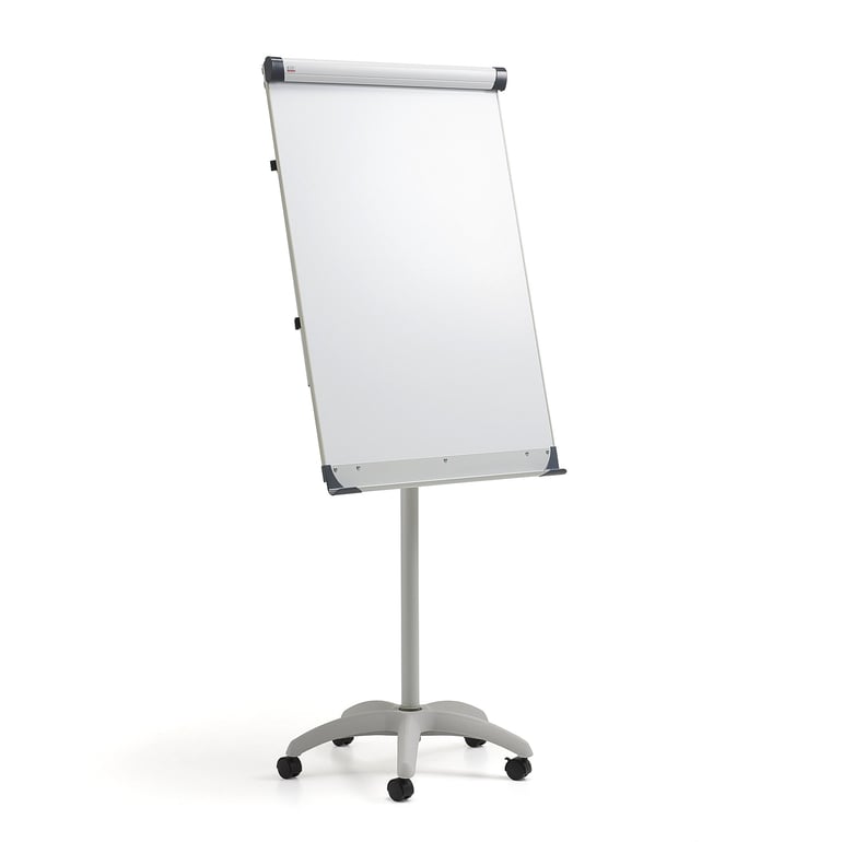 Mobilny składany flipchart TINA, koła