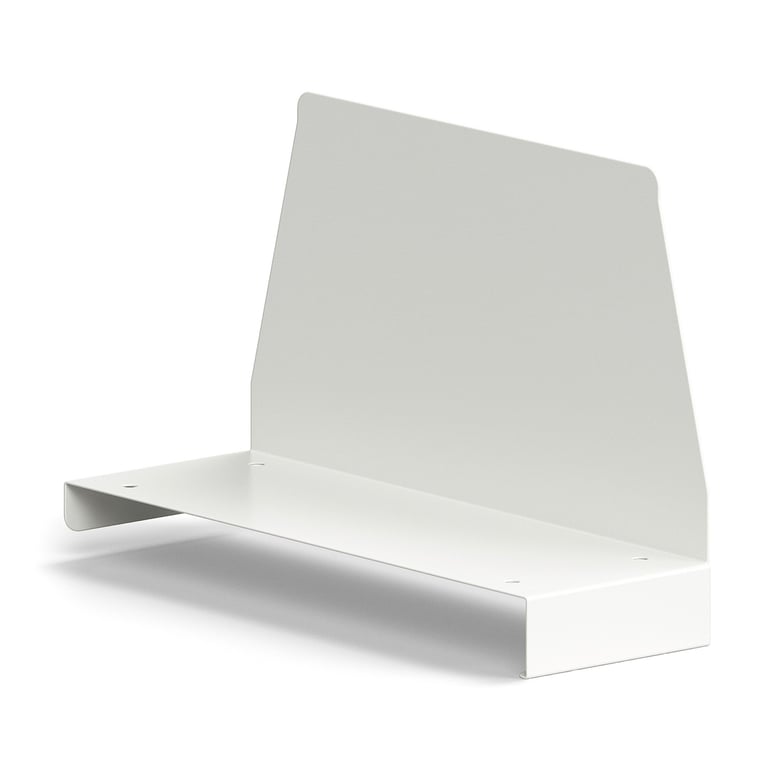 Przegroda półki RELY, prawa, 160x300 mm, biały