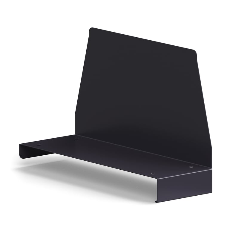 Przegroda półki RELY, prawa, 160x300 mm, antracyt