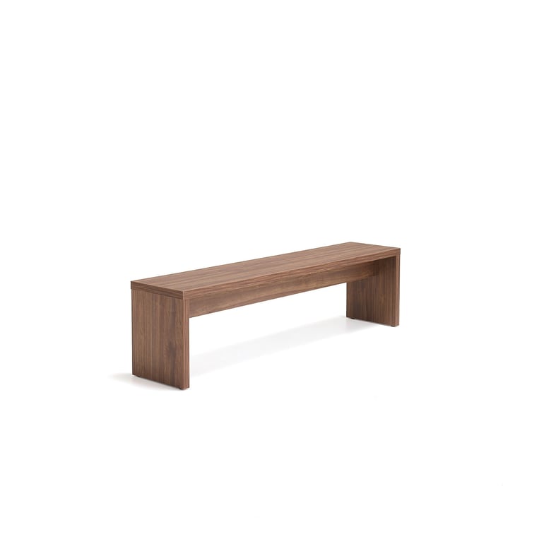 Ławka CONNECT, 1700x360x450 mm, orzech